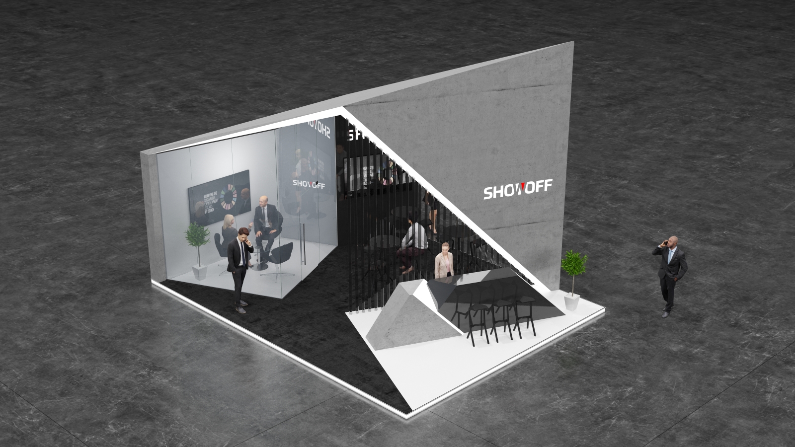 messesystem, messemateriell, messestand