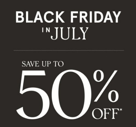 Black friday in july 50% off