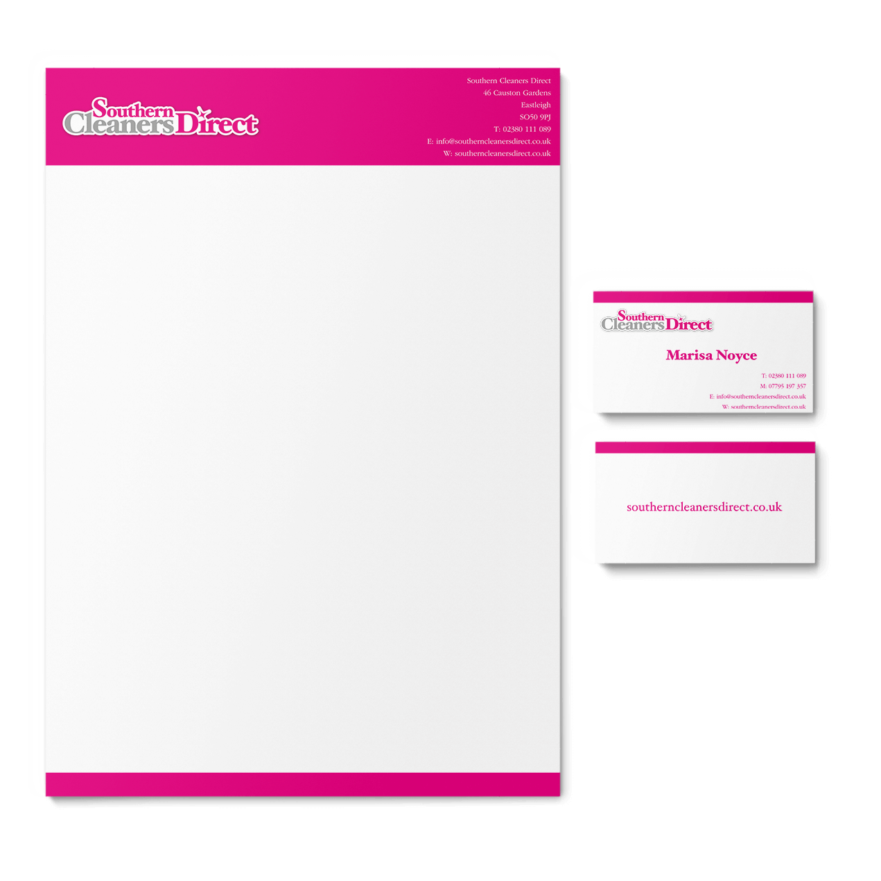 Southern Cleaners Direct branding