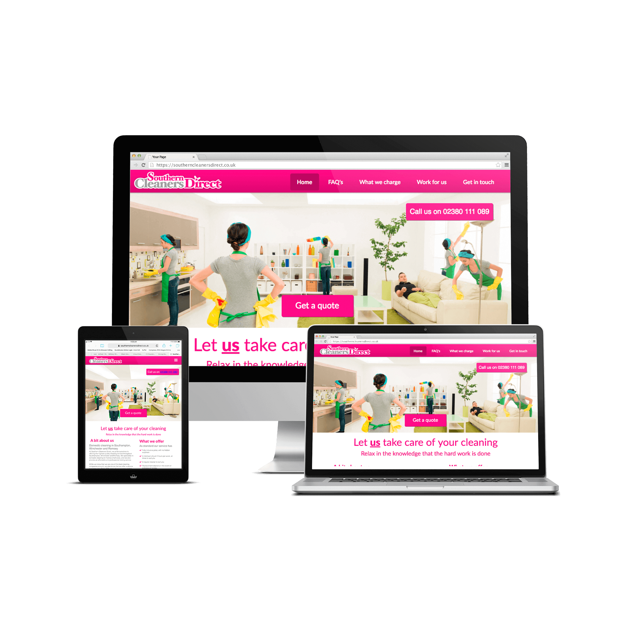 SCD Website design