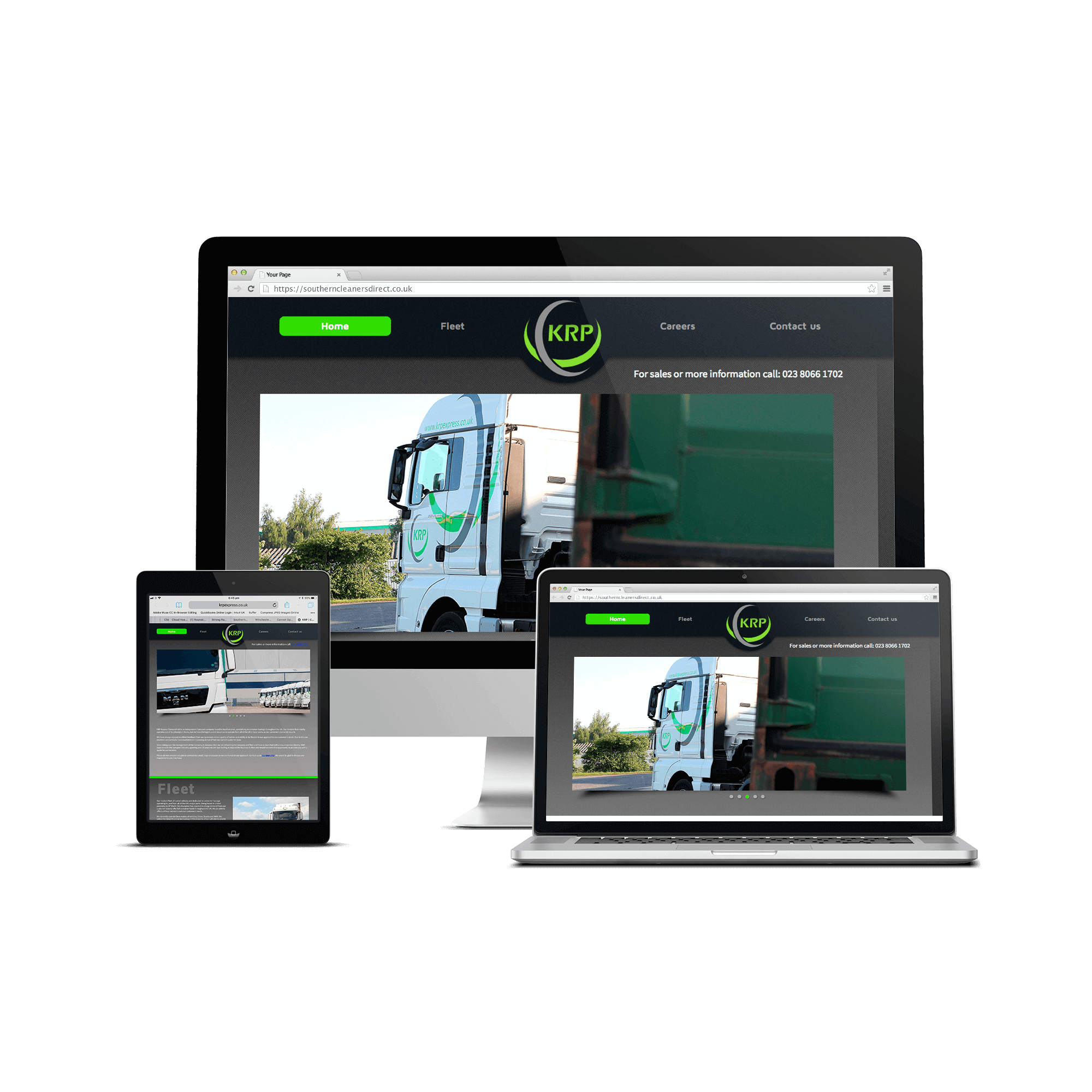 KRP Express Transport Website