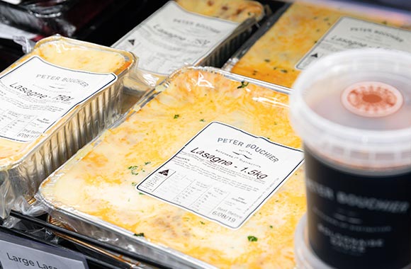 Peter Bouchier lasagne