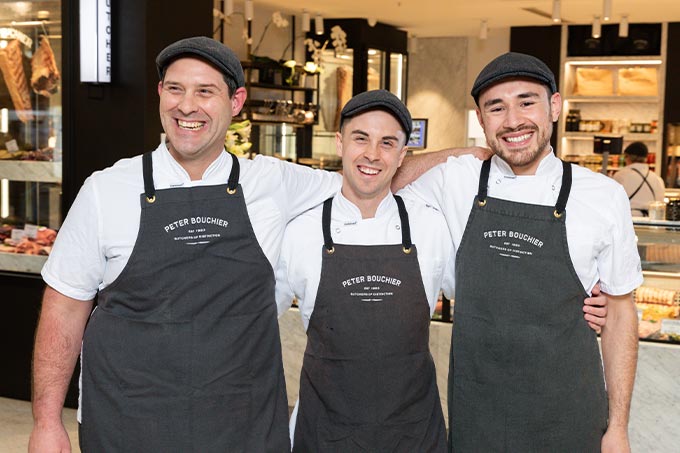 The Peter Bouchier team