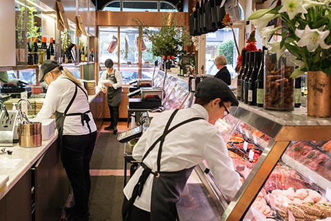 Butchers working in Toorak