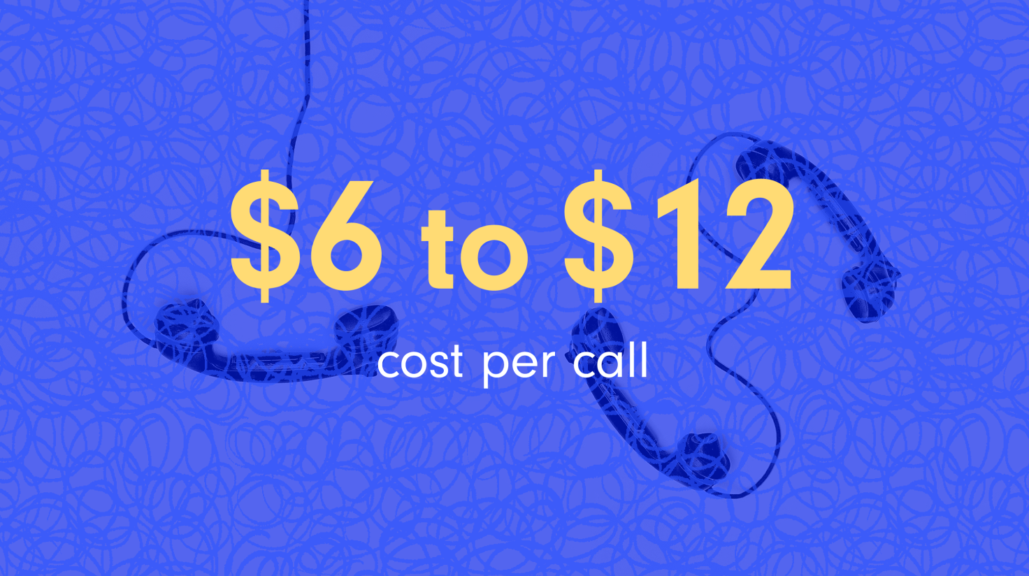 Telephones, $6 to $12 is the cost per call