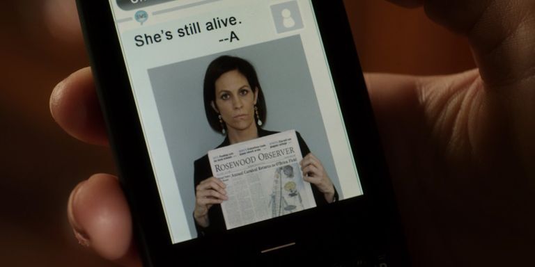 An MMS example from Pretty Little Liars.