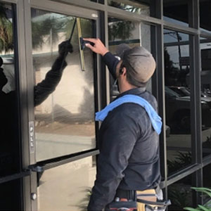 Trash chute cleaning