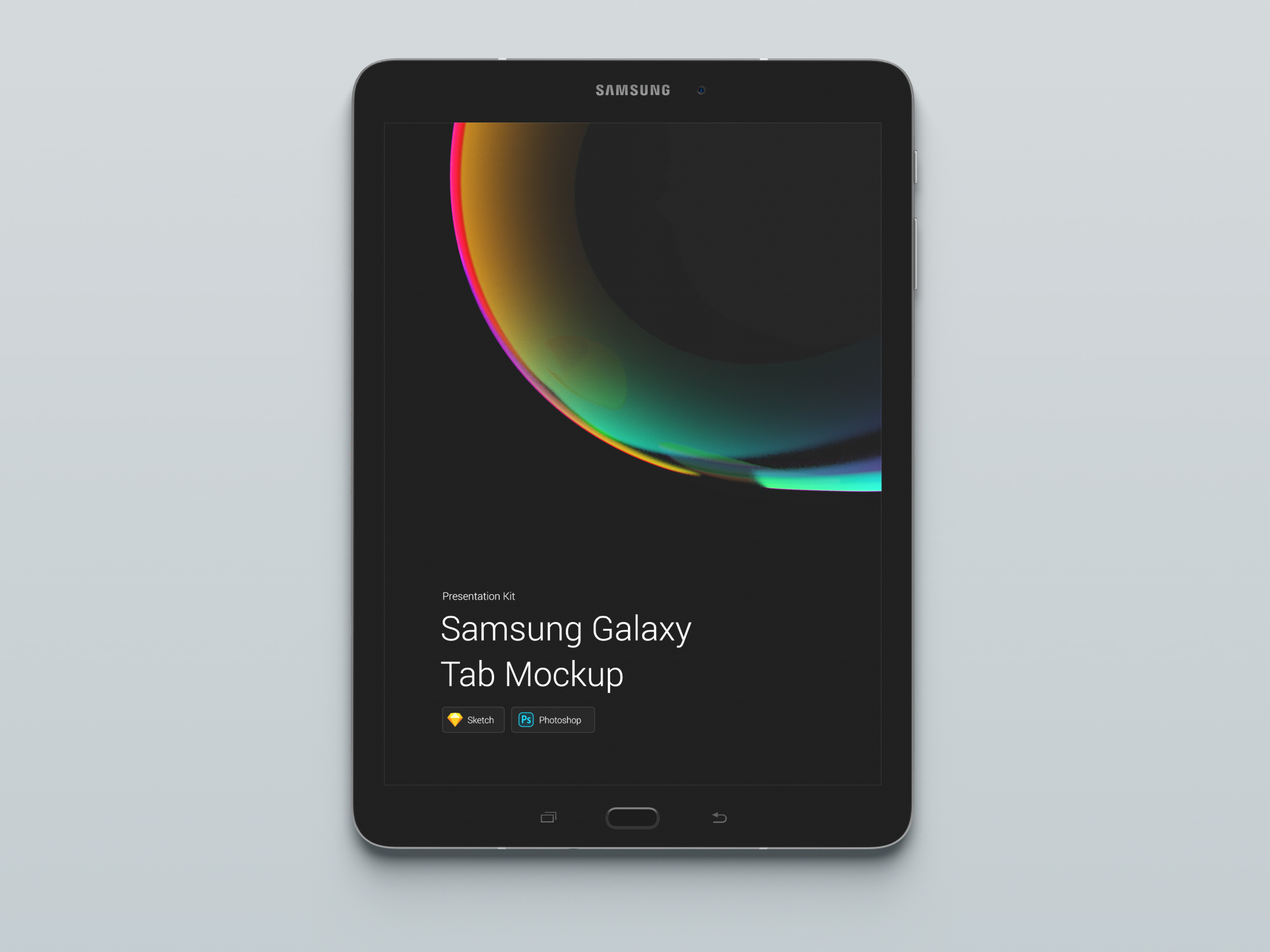 Galaxy Tab S3 Mockups