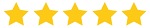 5 star reviews