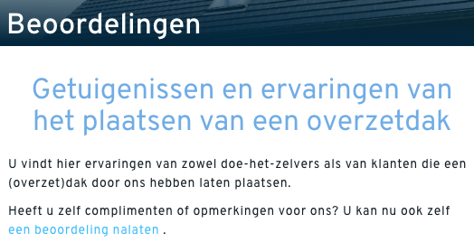 Website optimalisatie