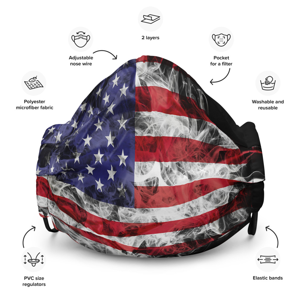 Real Patriot Face Mask
