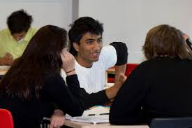 teachers discussing