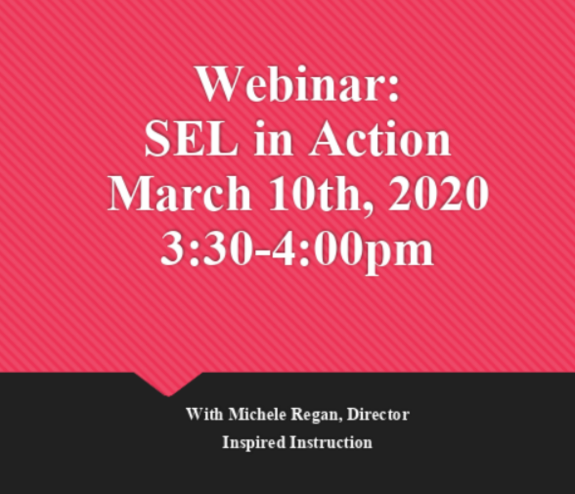 SEL in Action webinar