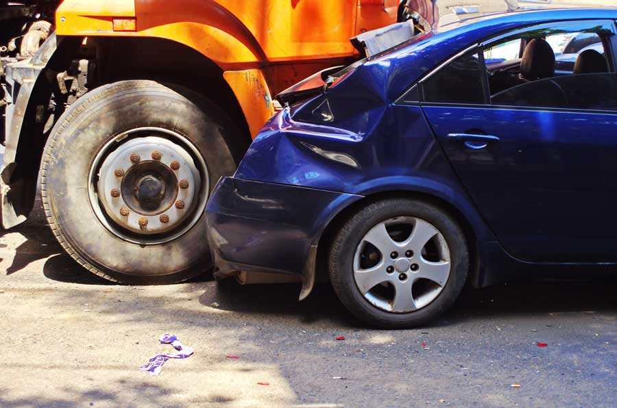 big truck accident