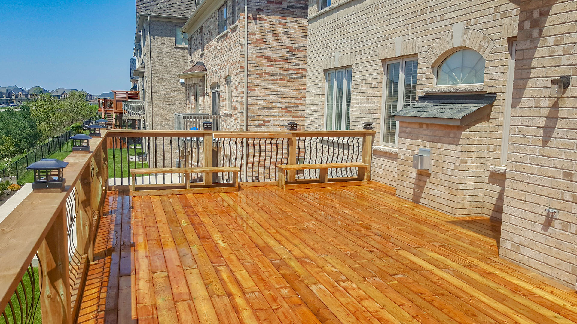 Brampton Second Storey Deck Project Otto Fence & Deck