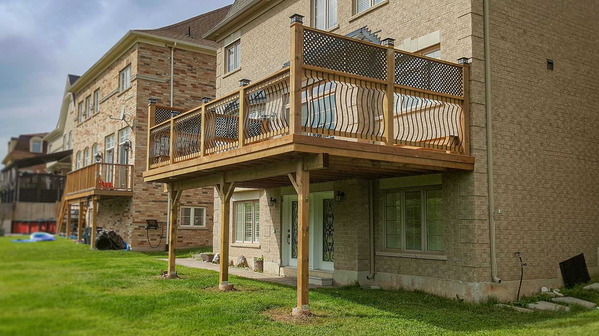 Brampton Second Storey Deck Project Otto Fence & Deck