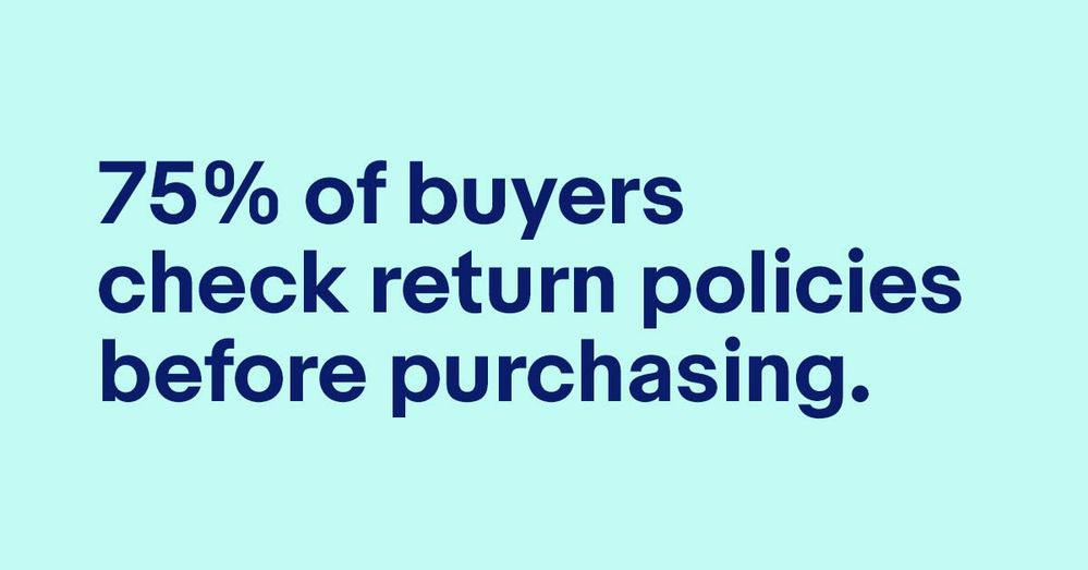ebay return policy statistic