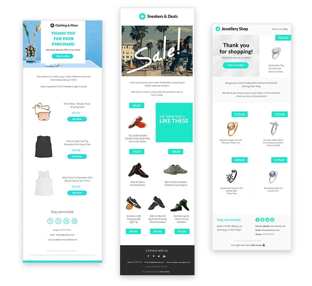 ebay email marketing templates