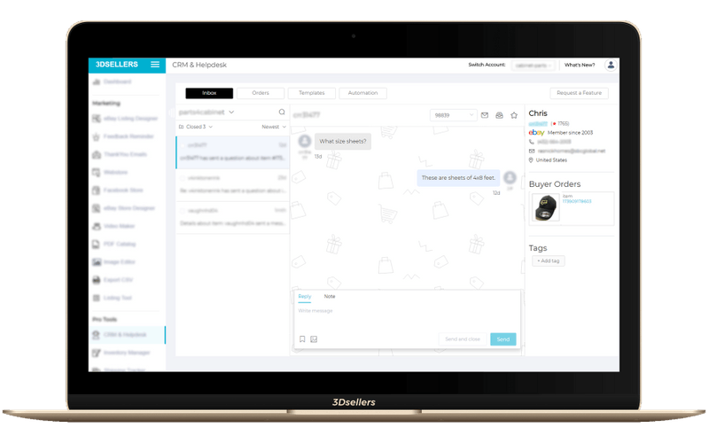 3dsellers ecommerce crm solution