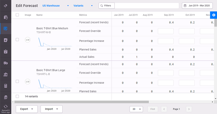 brightpearl ebay inventory manager