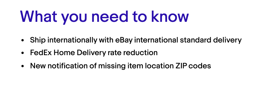 shipping updates 2020 ebay seller update