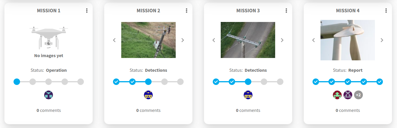 Various Sterblue tools on the platform
