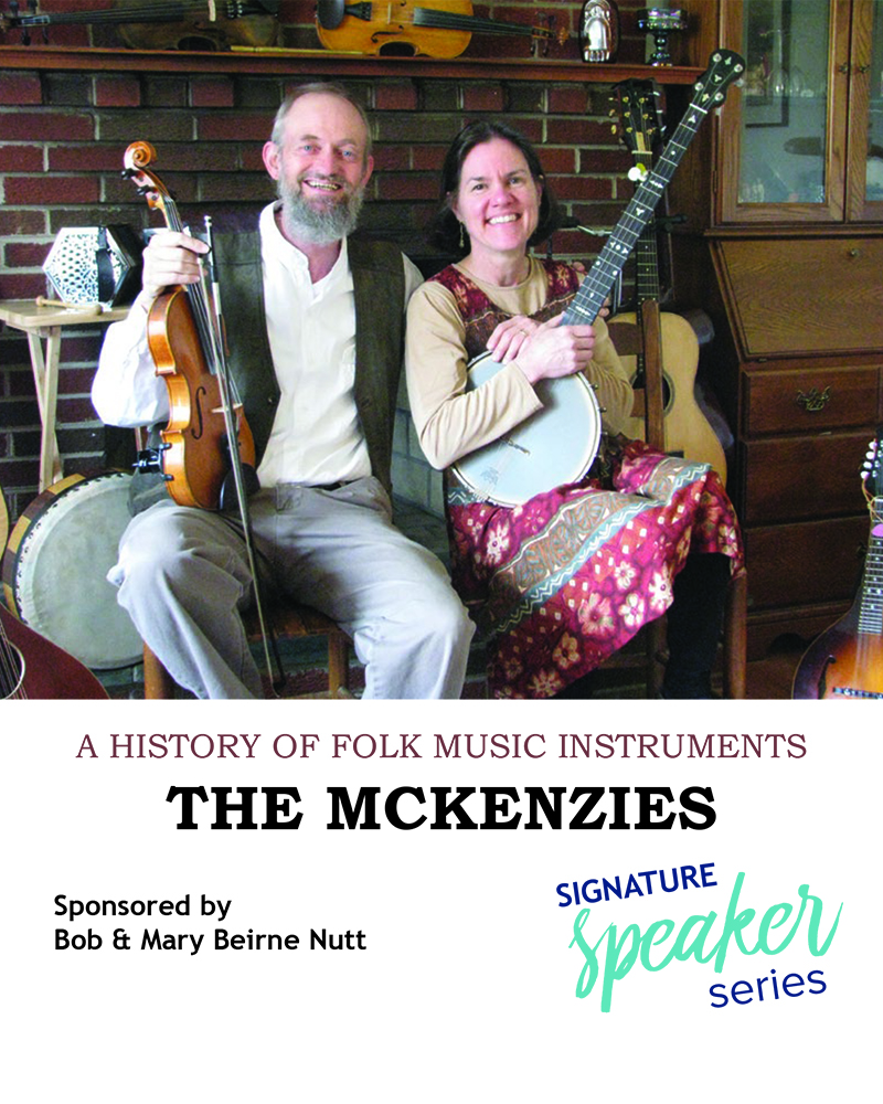 The McKenzies: A concert and history of folk instruments all in one