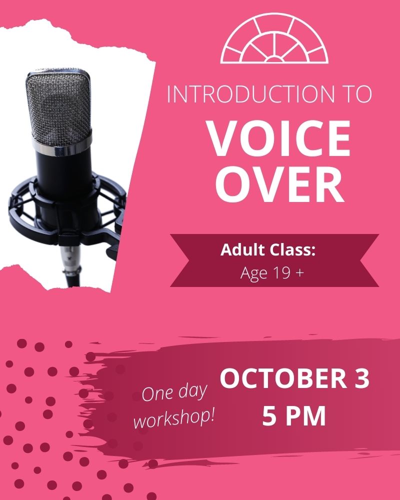 Studio Wayne (Class) - Introduction to Voice Over (Adult Class)