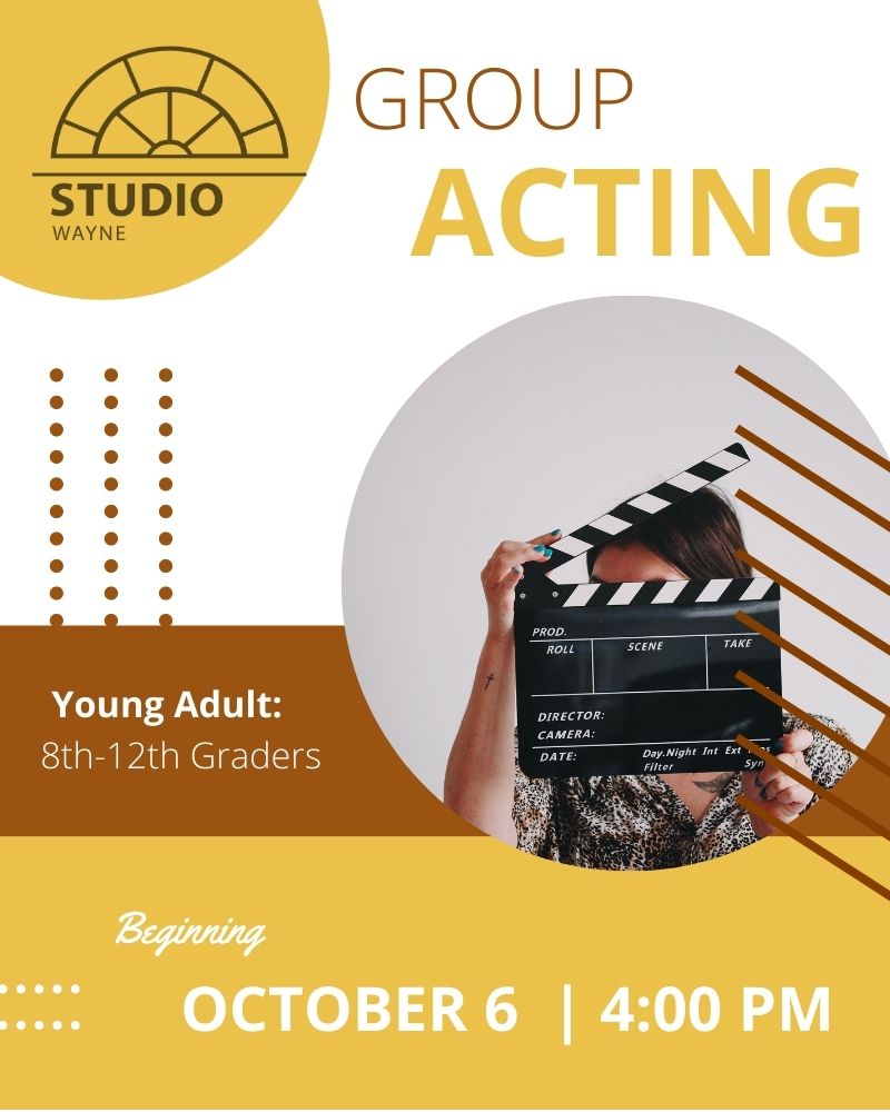 Studio Wayne (Class) - Acting (Young Adult Class - 8th-12th Graders)