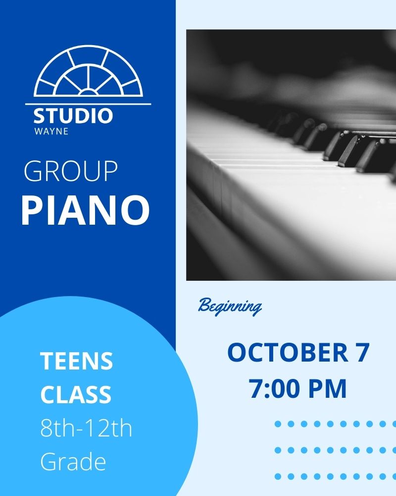 Studio Wayne (Class) - Group Piano (Teens-8th-12th Grade)