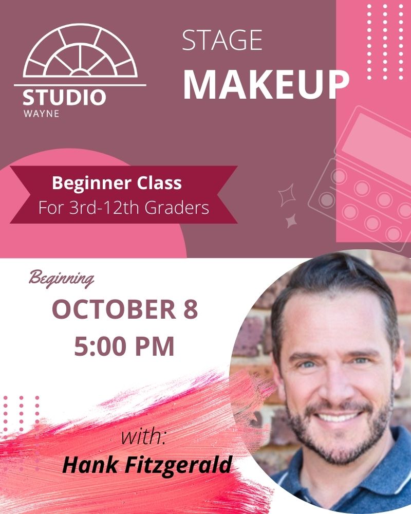 Studio Wayne (Class) - Stage Make-up (Beginner- 3rd-12th Grade)