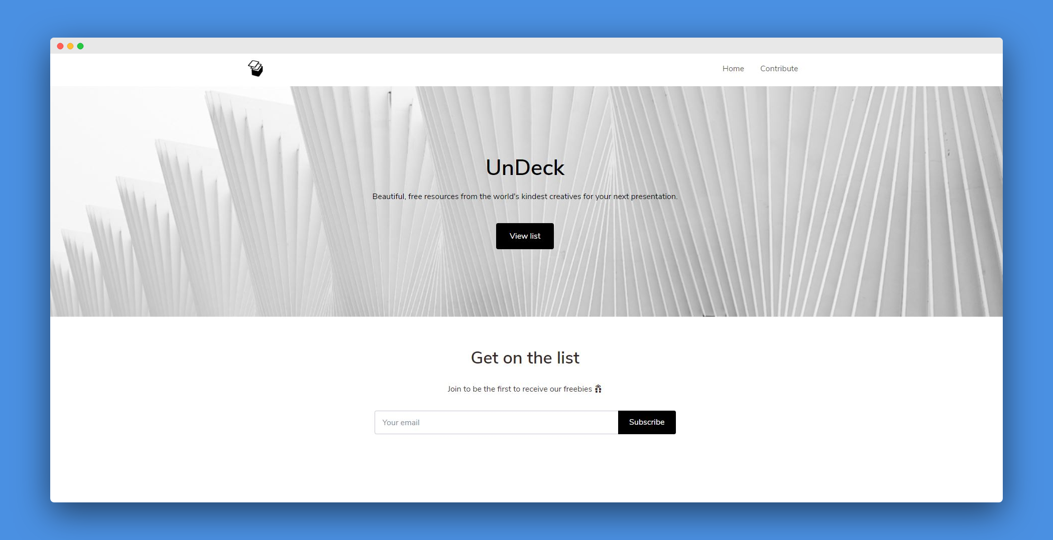 Beautiful, free resources from the world's kindest creatives for your next presentation.
