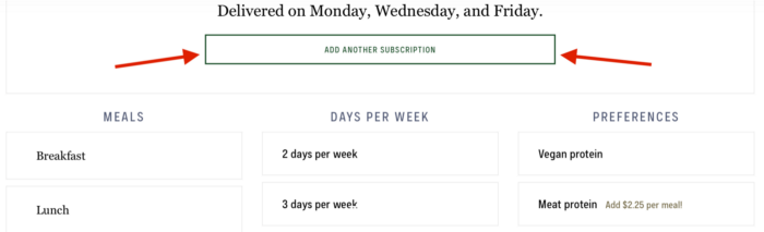 add another subscription