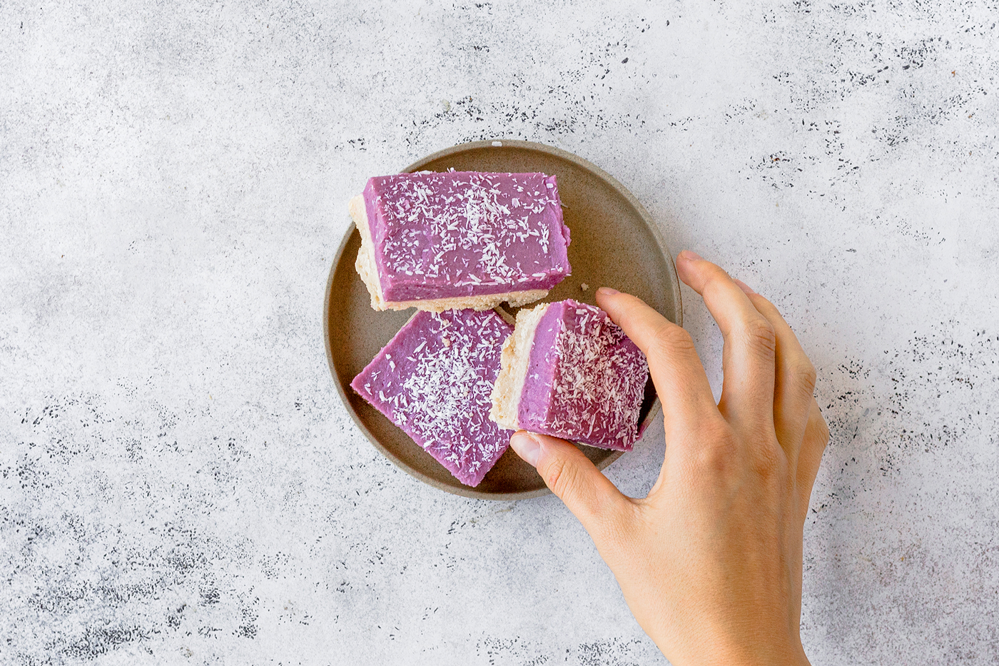 Okinawan Sweet Potato Bars Recipe