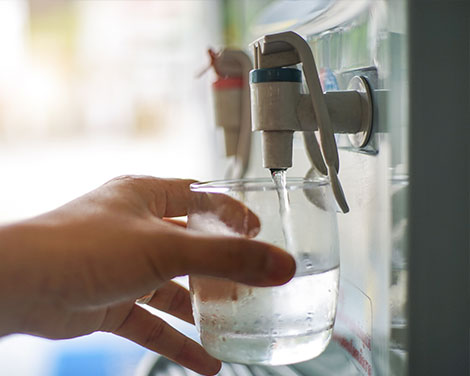 filtered water coolers supporting