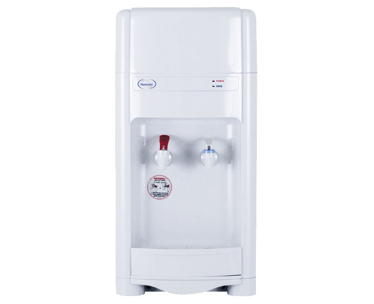 Waterlux Mains Water Cooler Chilled & Hot Bench Mounted
