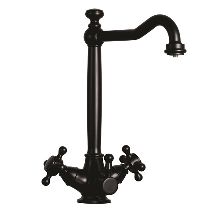 Matte Black 3 Way Mixer Tap Puretec Tripla 3