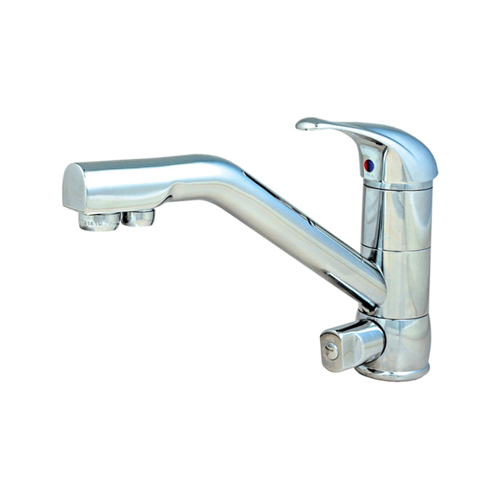3 Way Mixer Tap Economy Polished Chrome