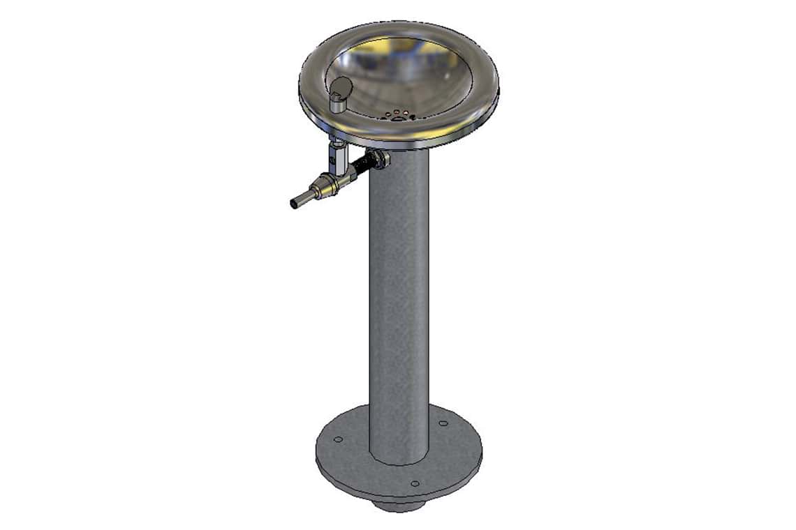 Enware Pedestal Outdoor Drinking Fountain - Adult Size
