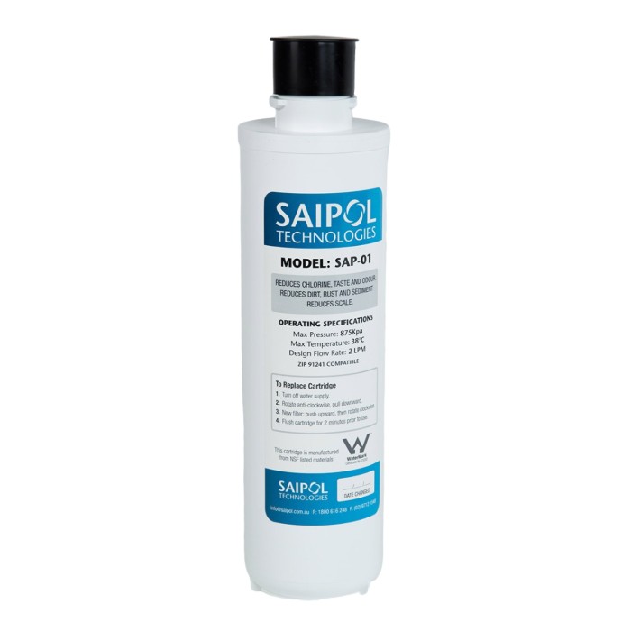 Saipol Replacement Filter Cartridge SAP01
