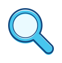 magnifying glass icon