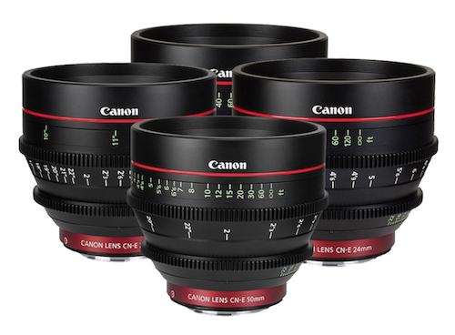 Canon CN-E Primes