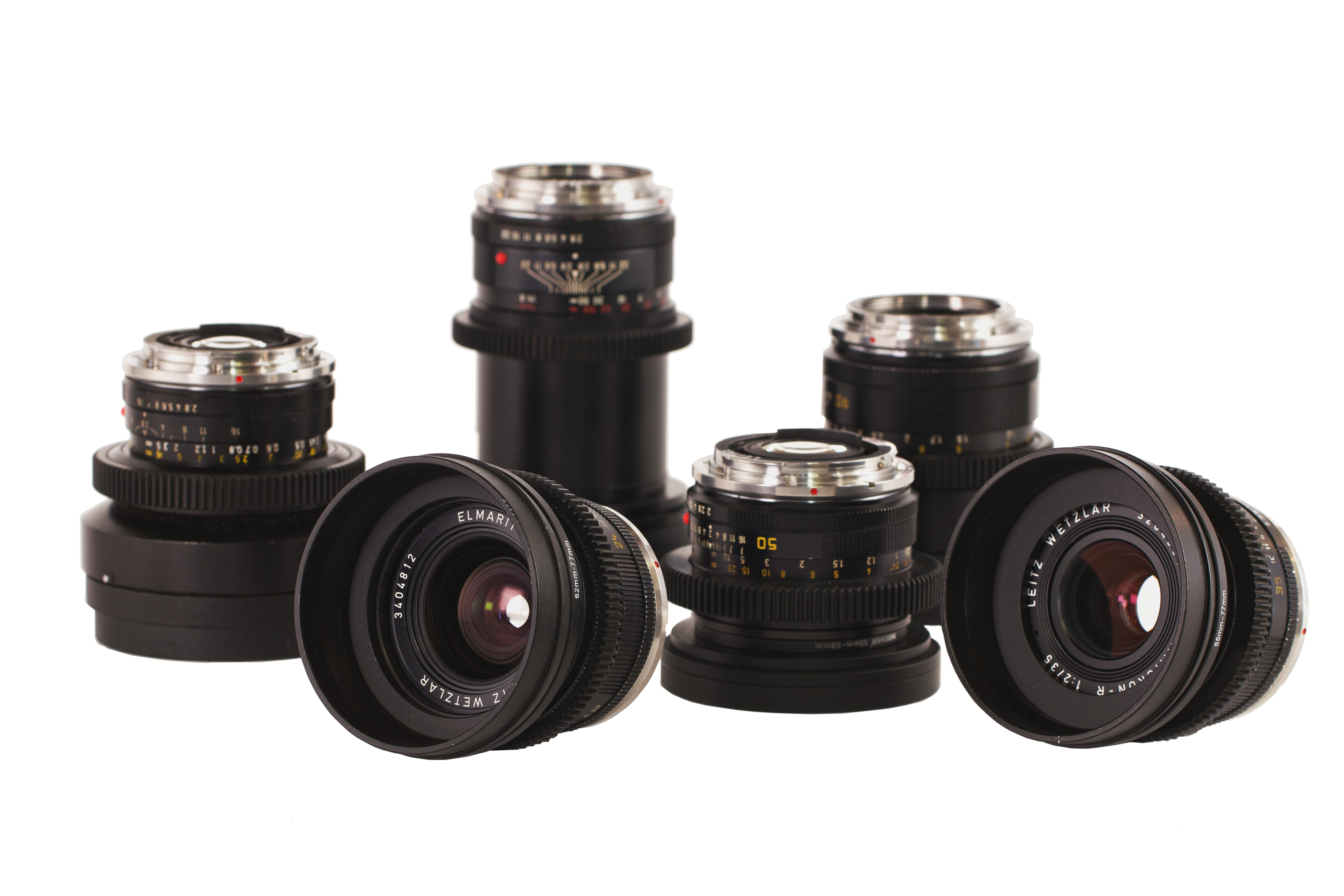Leica R Cine-Mod Primes (FF)