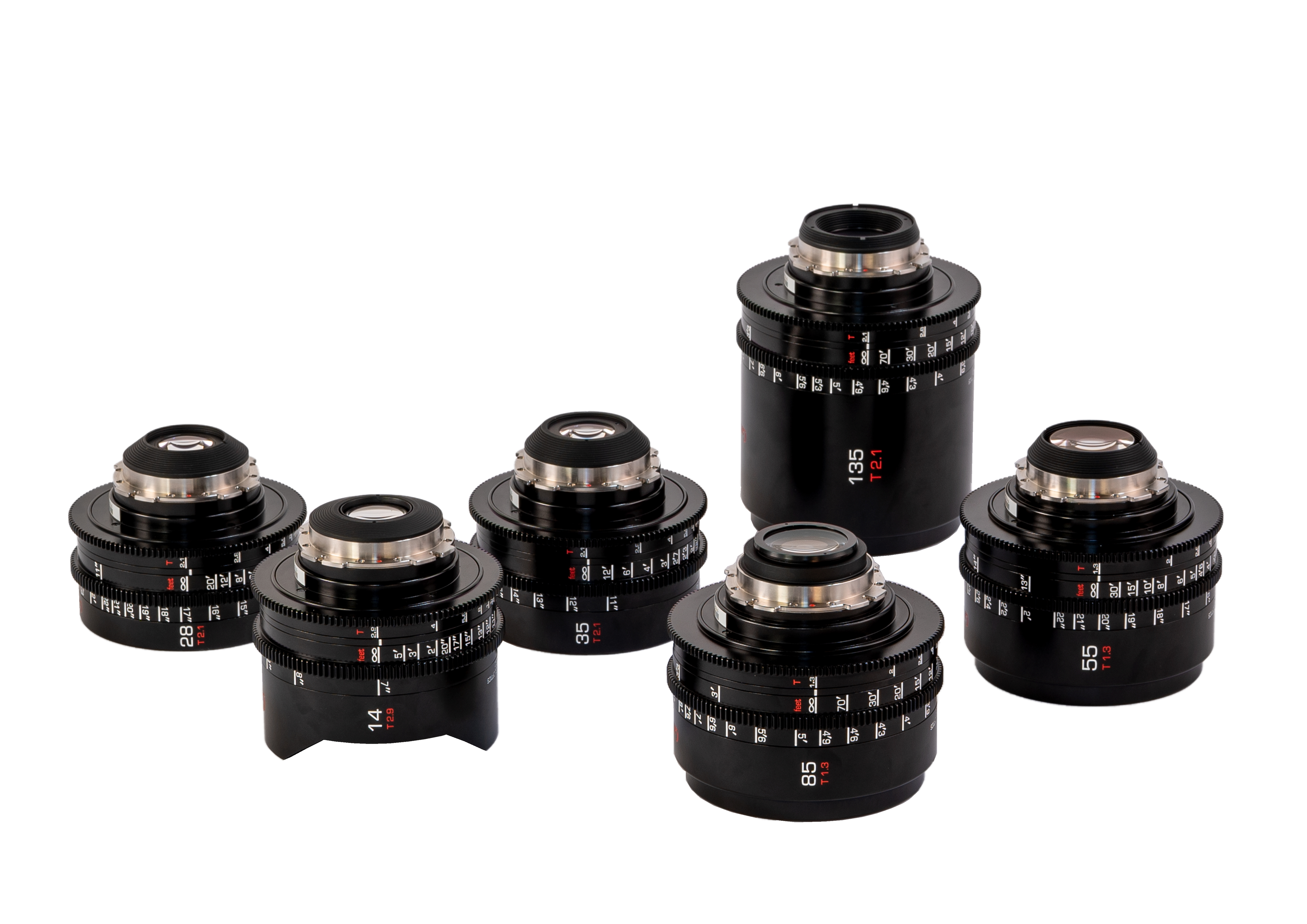 G.L. Optics Mark IV Canon FD Lens Set (FF) (New Arrival)
