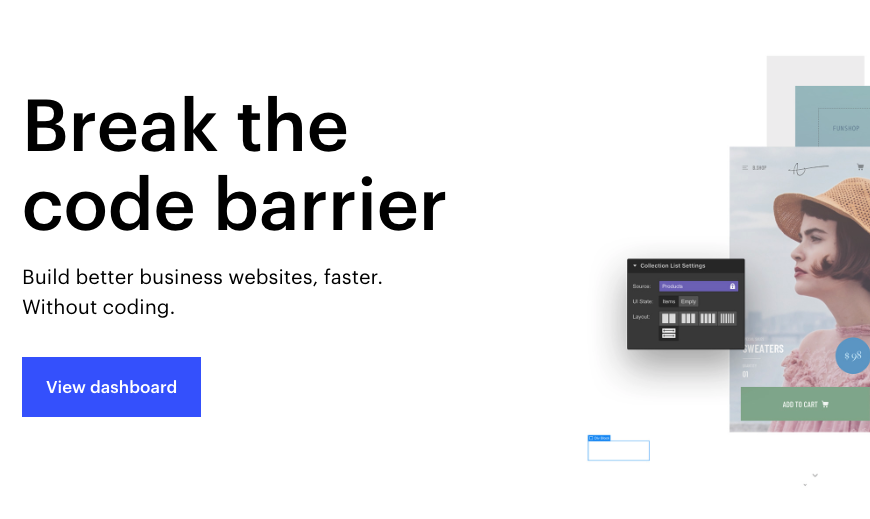 Webflow - A no-code web development platform that I fell in love with
