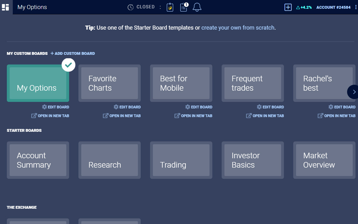 Dashboards