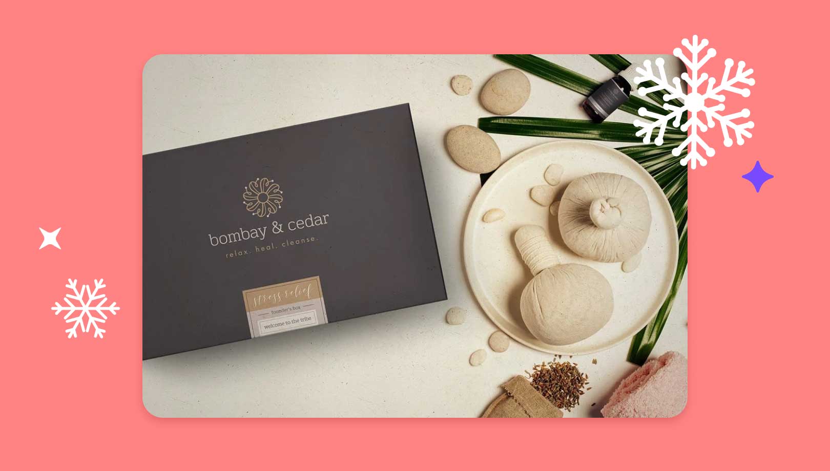 A lifestyle gift box by Bombay and Cedar