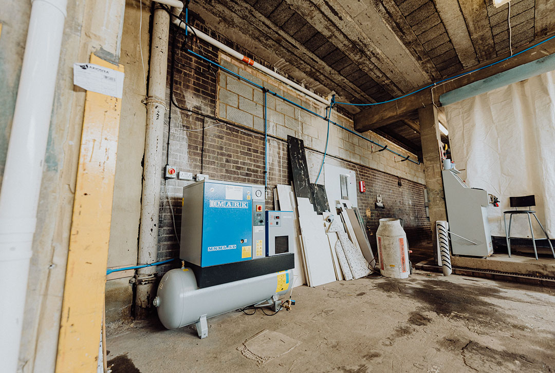 Pentagon Tiles Ltd Harlow, Essex Air Compressor Engineering