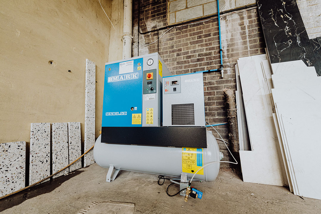 Pentagon Tiles Ltd Harlow, Essex Air Compressor Engineering