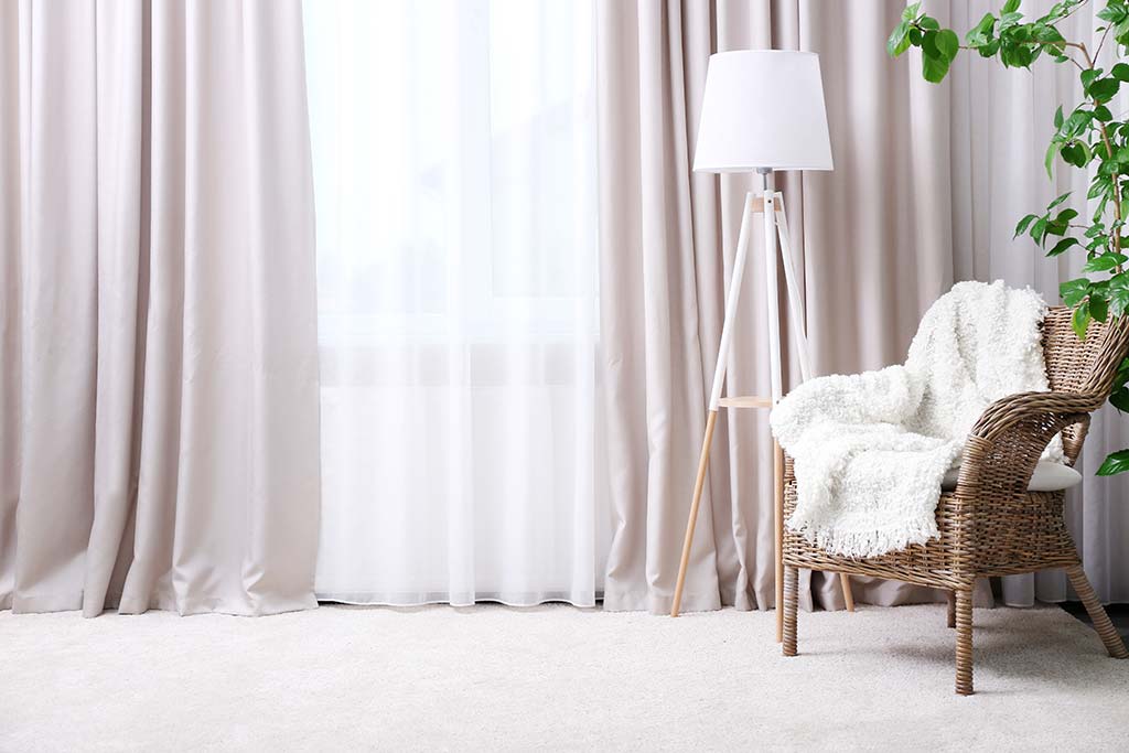 Lucy revamping curtains